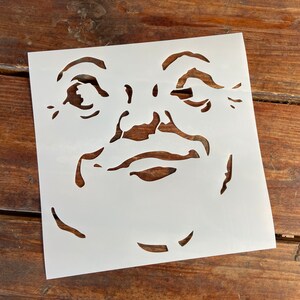 Man in the Moon Vintage Face STENCIL a Reusable DIY Craft Stencil for ...