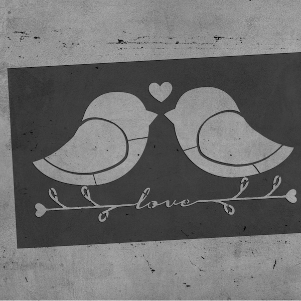 Love Birds Painting - Etsy