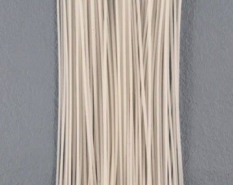 Waxed Cotton Wick Pack of 100 - Cut to Size - Wholesale - White