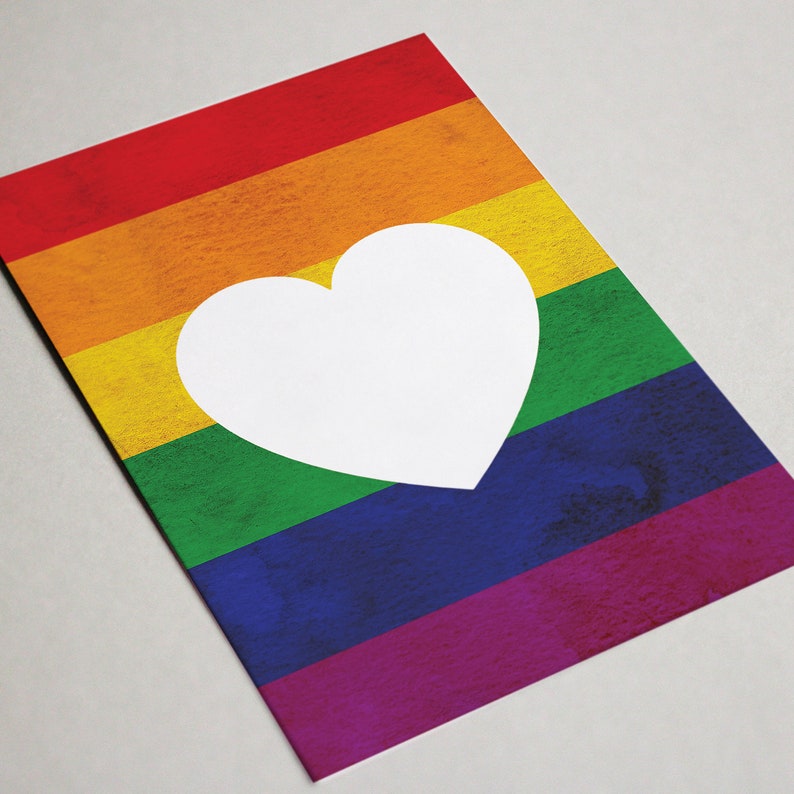 Congratulations marriage equality wedding card LGBT Love is Love