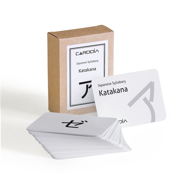 Japanese Syllabary - Katakana flashcards