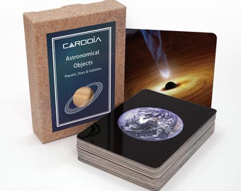 Astronomical Objects Educational Flashcards