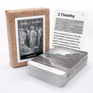 Livros da Bíblia Flashcards Educacionais