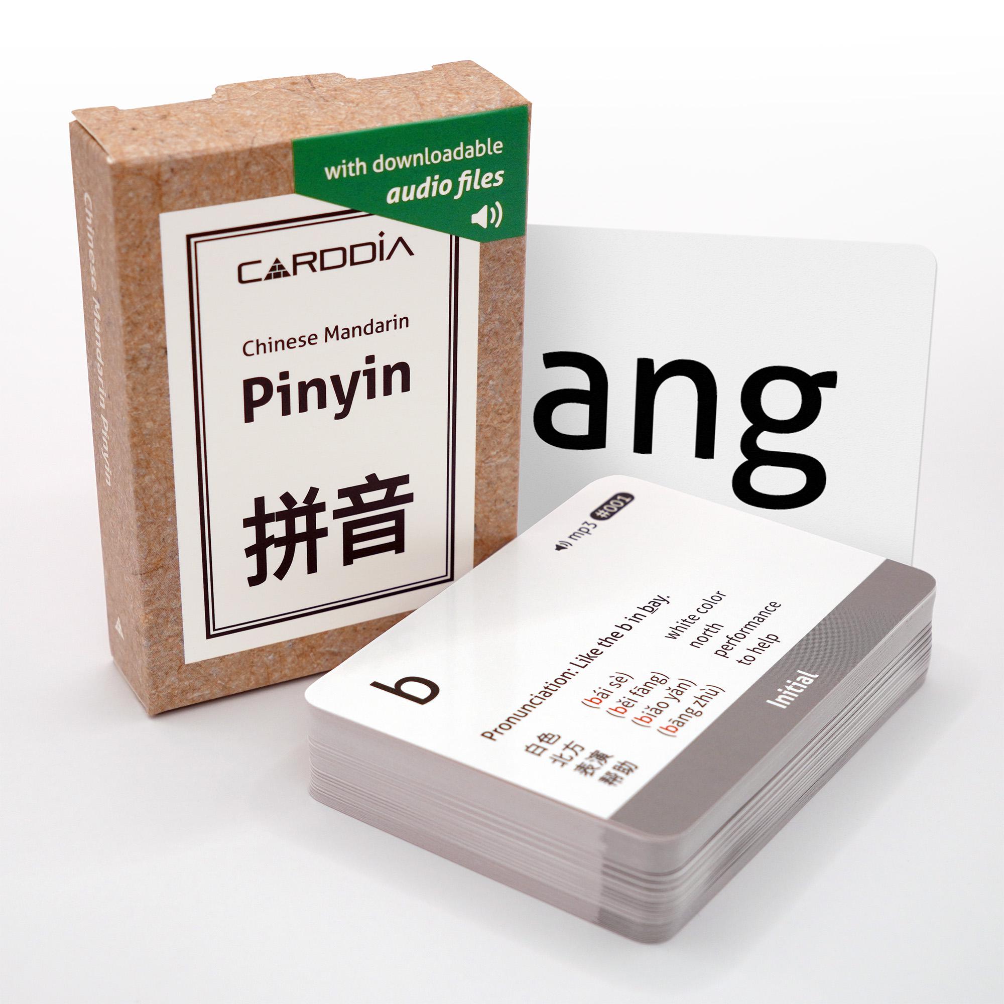 Chinese Mandarin Pinyin Educational Flashcards (with Audio MP3) - Etsy
