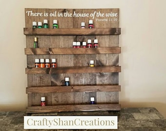 Essential Oil Shelf