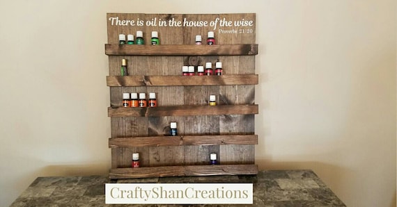 Essential Oil Shelf