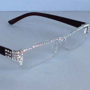 Reading Glasses with Swarovski Crystals