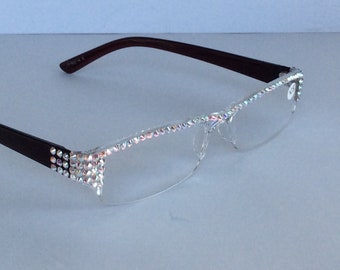 Reading Glasses with Swarovski Crystals