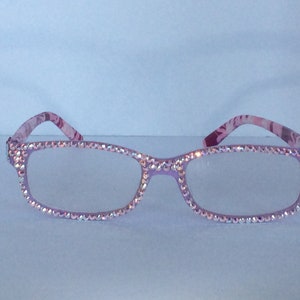 Reading Glasses With Swarovski Crystals - Etsy display picture 3