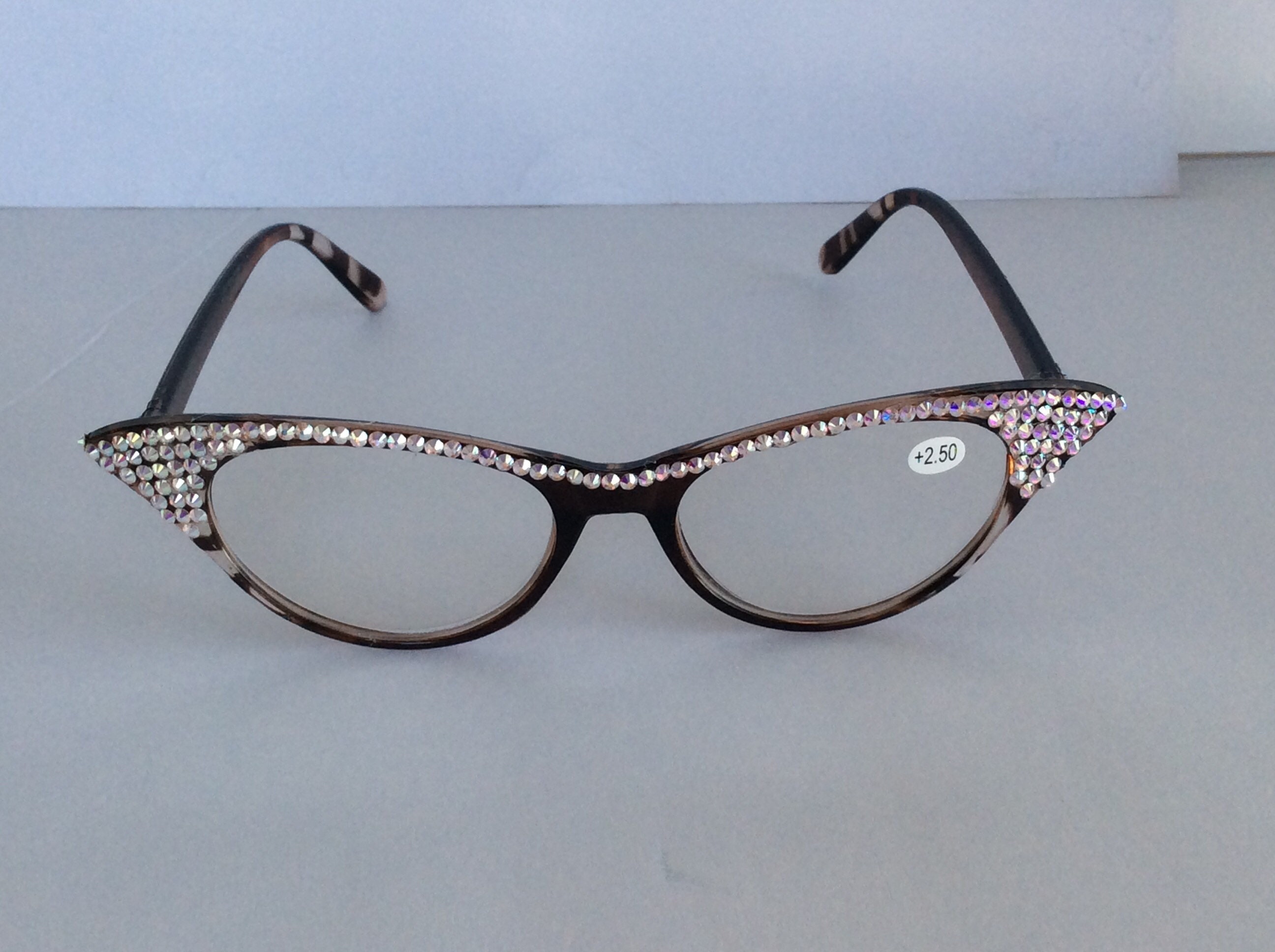 Cat Eye Reading Glasses Etsy