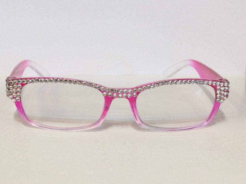Swarovski Crystal Reading Glasses Etsy