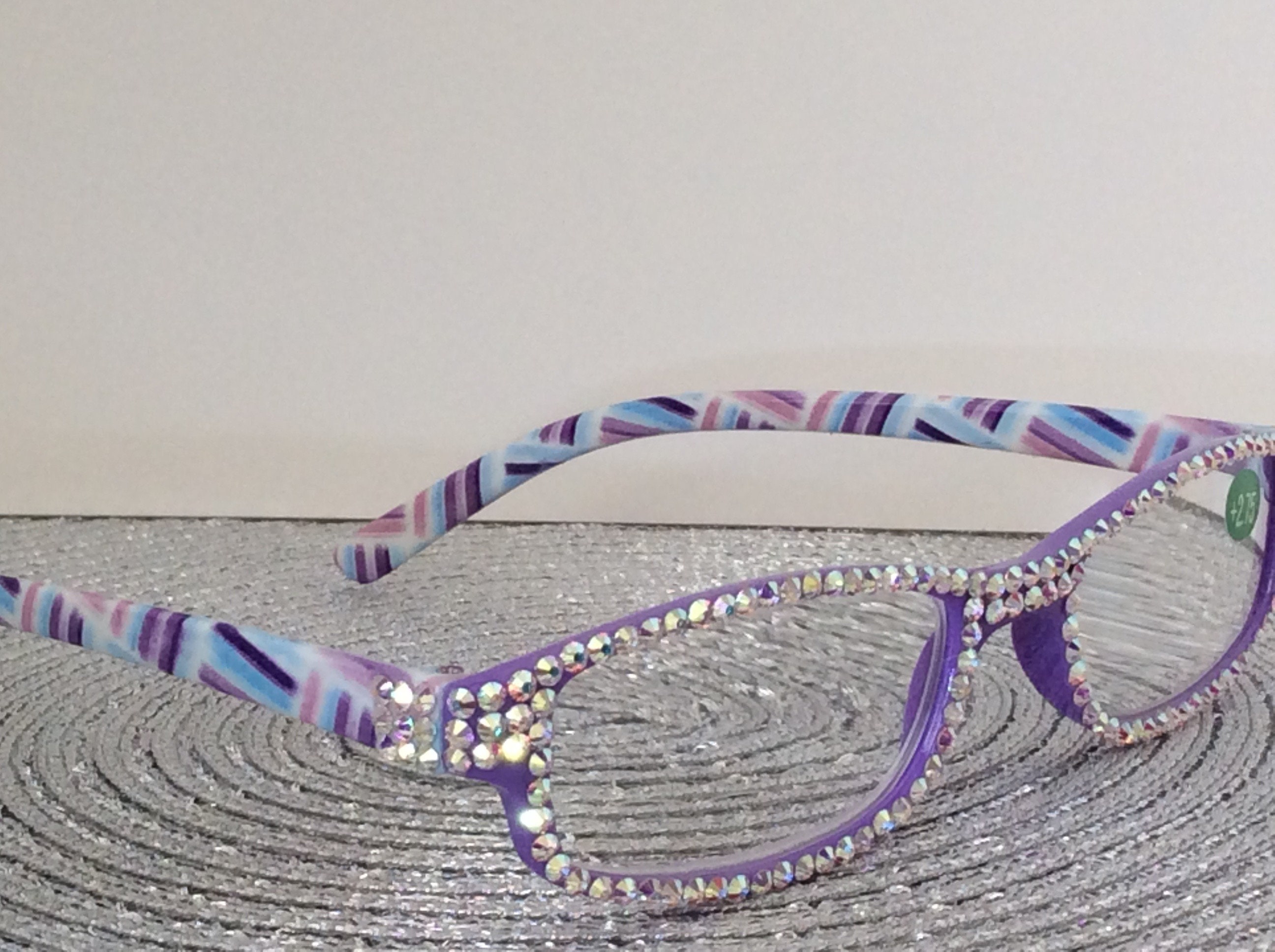 Genuine European Crystal Reading Glasses - Etsy display picture 1