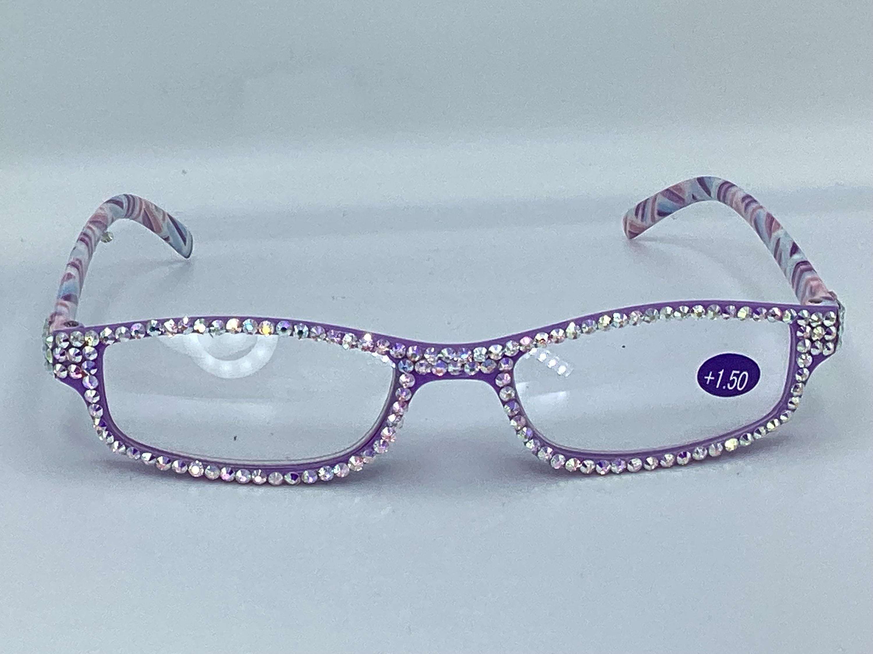 Genuine European Crystal Reading Glasses - Etsy display picture 3