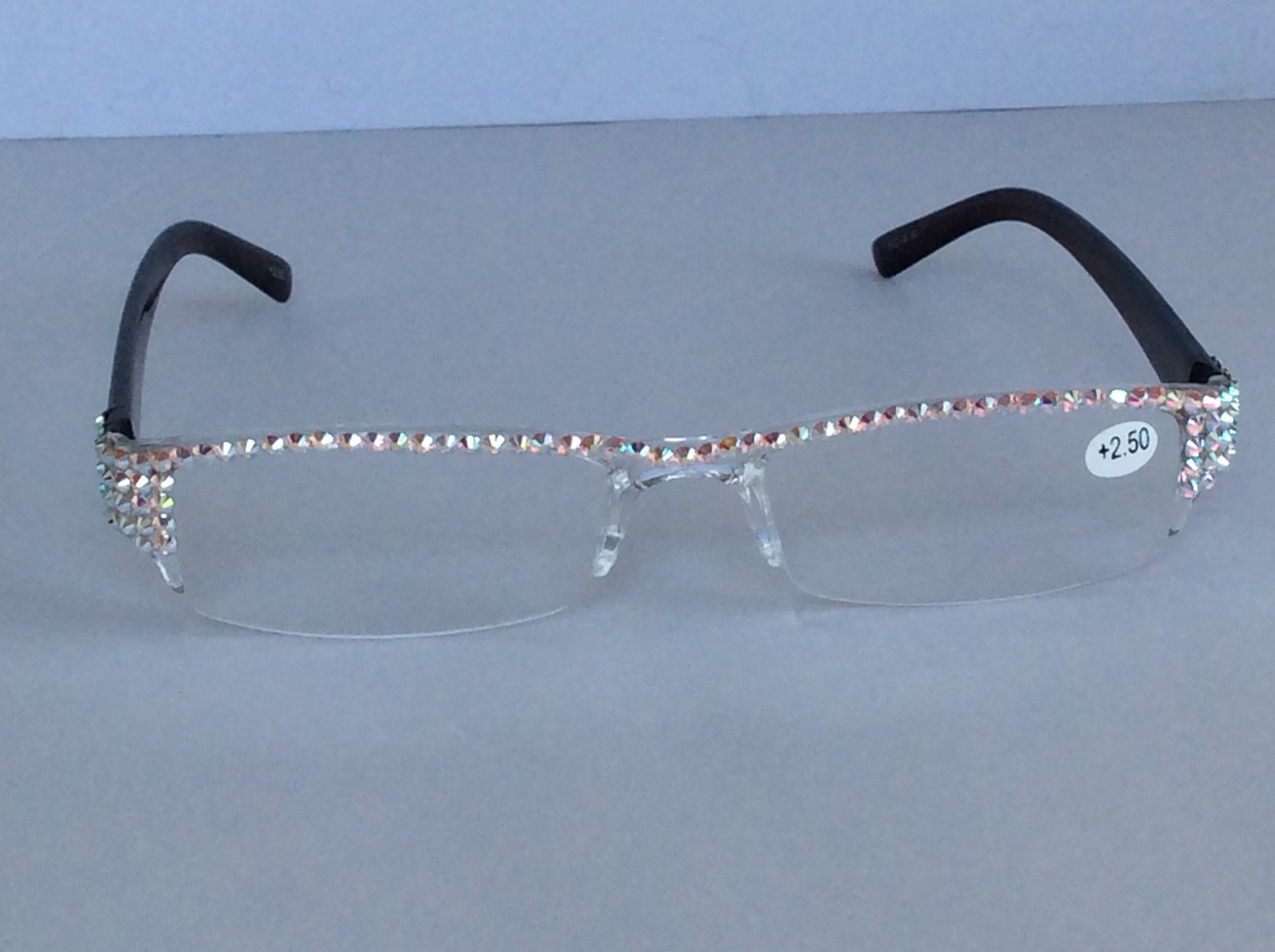 Reading Glasses With Swarovski Crystals - Etsy