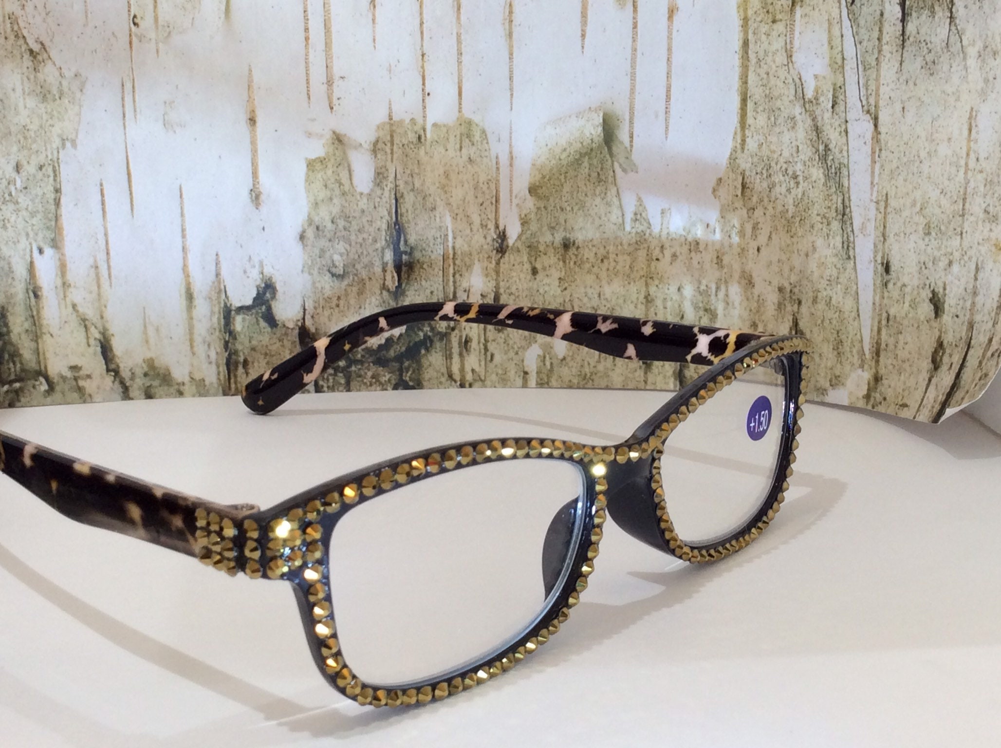 Swarovski Red Crystal Enhanced Readers Reading Glasses BRAND NEW Stunning!! Swarovski Swarovski Glasses in Red/Burgundy | Target Optical main image 4