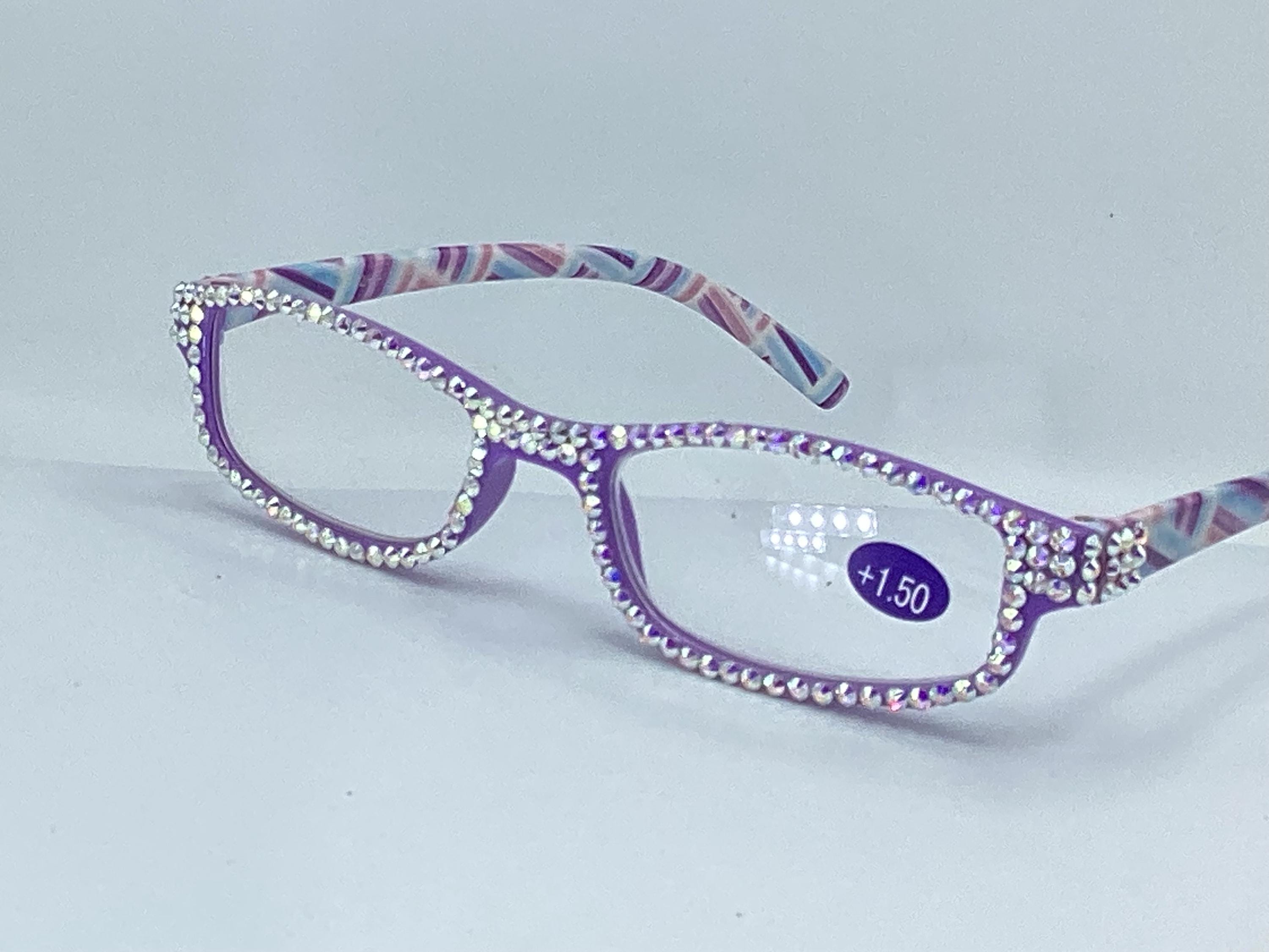 Genuine European Crystal Reading Glasses - Etsy display picture 1