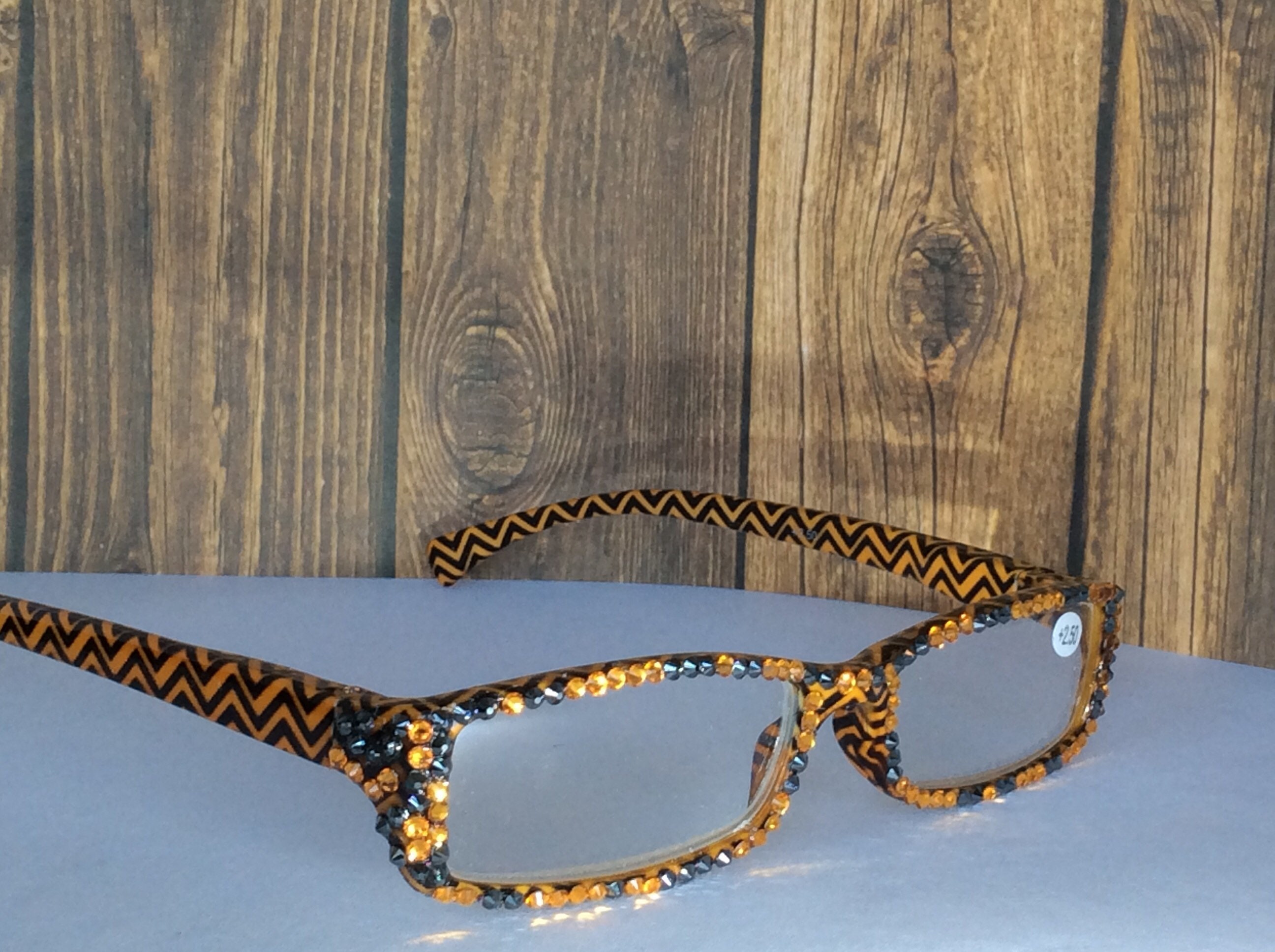 Swarovski Crystal Reading Glasses Etsy