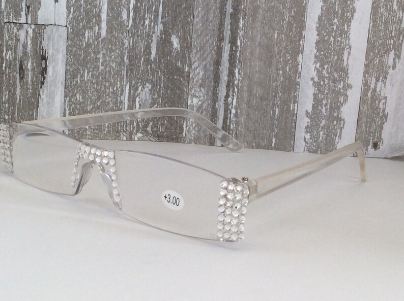 Swarovski Crystal Reading Glasses | Etsy