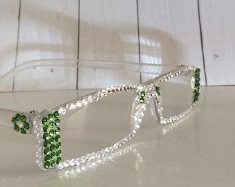 Swarovski Crystal Reading Glasses