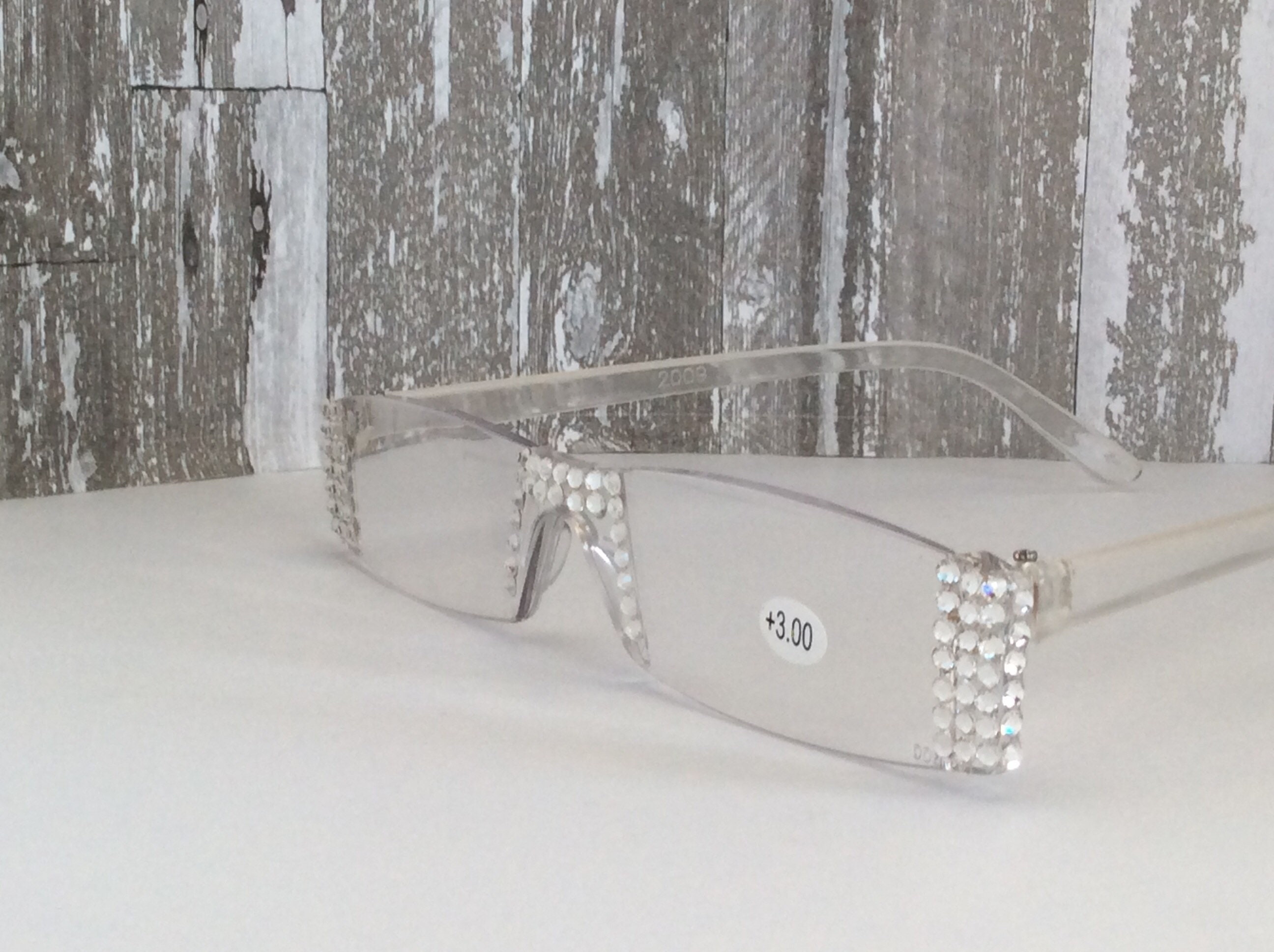 Swarovski Crystal Reading Glasses Etsy