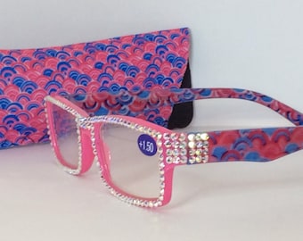 Crystal rhinestone Reading glasses