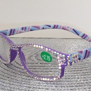 Genuine European Crystal Reading Glasses