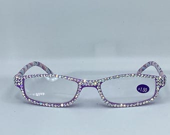 Genuine European Crystal Reading Glasses
