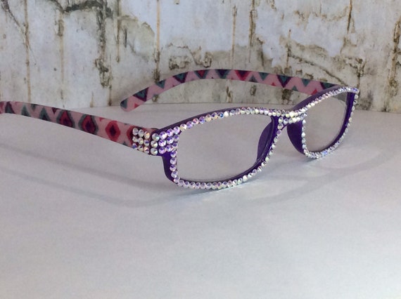 Swarovski Crystal Reading Glasses Bling Sunglasses Eye