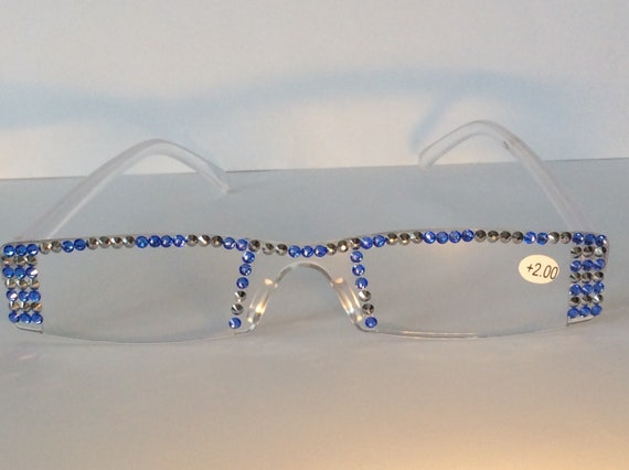 Dallas Cowboys Swarovski Crystal Reading Glasses Etsy