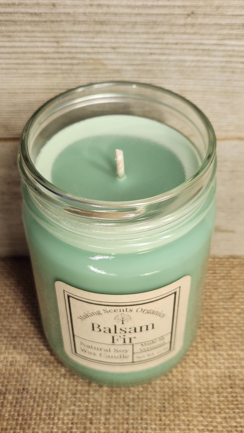 Making Scents Organics Soy Wax Candle - Thumbnail 5