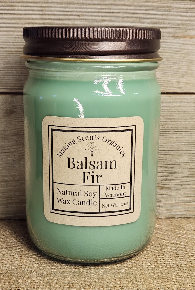 Making Scents Organics Soy Wax Candle - Thumbnail 4