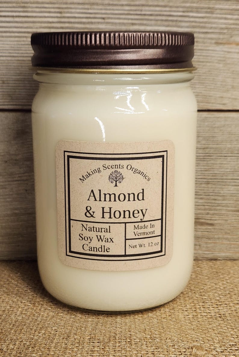Making Scents Organics Soy Wax Candle - Thumbnail 2
