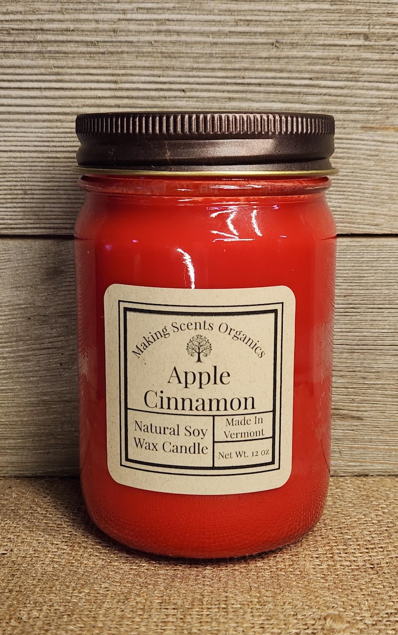 Making Scents Organics Soy Wax Candle - Thumbnail 3