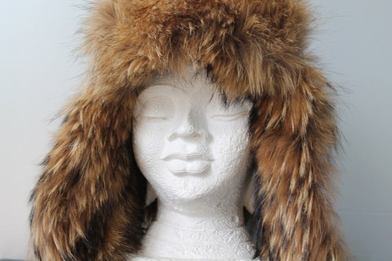 Fur Hat /Fur Trapper Hat /Russian Fur Hat /Fur Hel