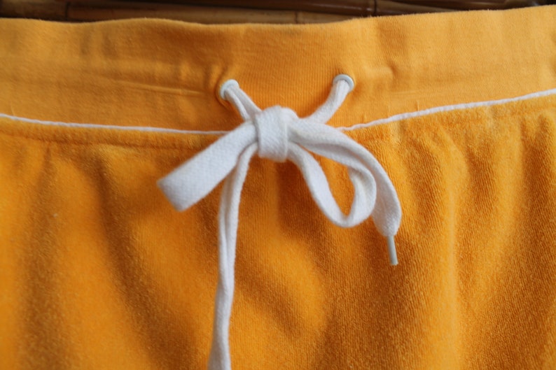 Isaac Vintage MizrahiIsaac Mizrahi SkirtVintage Terry Skirt Terry SkirtFabric Skirt TowelOrange Terry Skirt Isaac Mizrahi