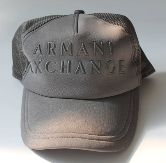 armani cap grey