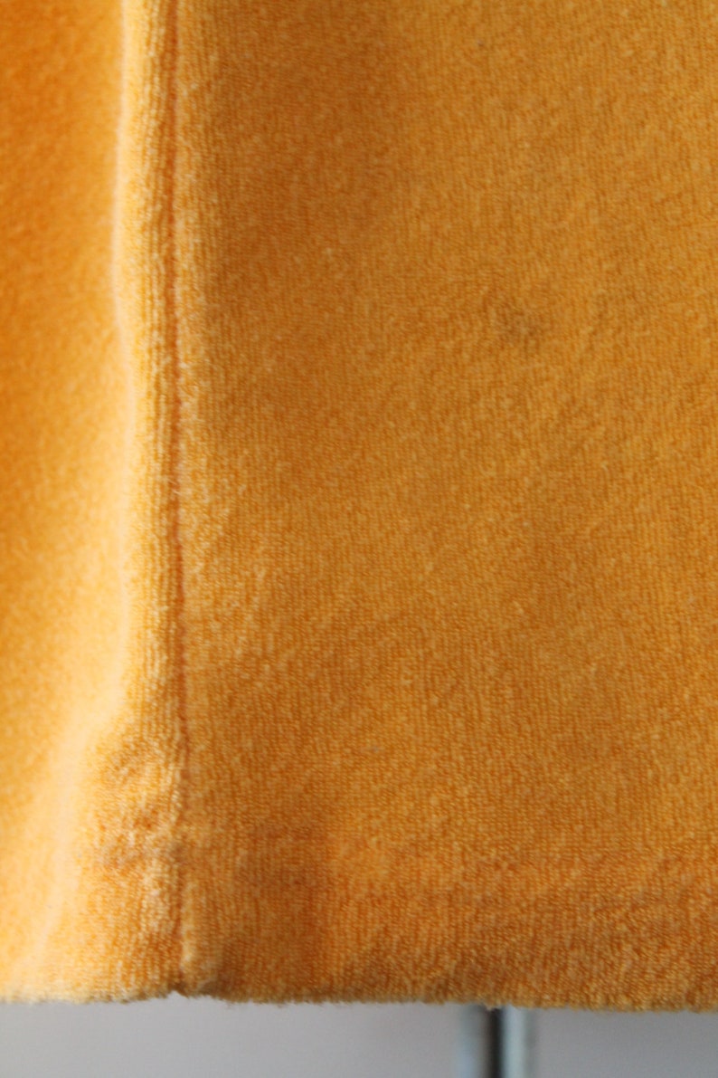 Isaac Vintage MizrahiIsaac Mizrahi SkirtVintage Terry Skirt Terry SkirtFabric Skirt TowelOrange Terry Skirt Isaac Mizrahi