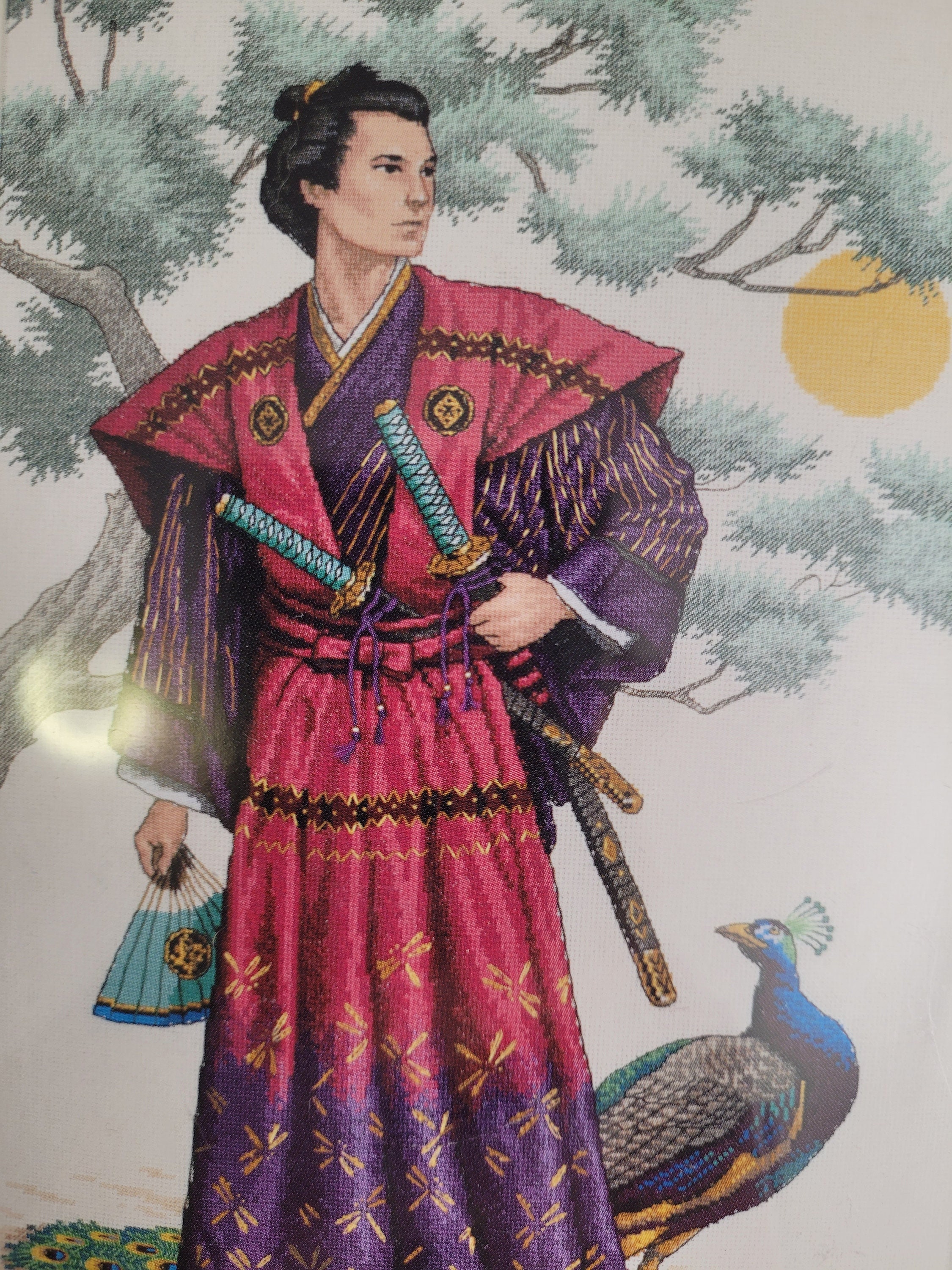 The Mighty Samurai Dimensions cross stitch kit 3881