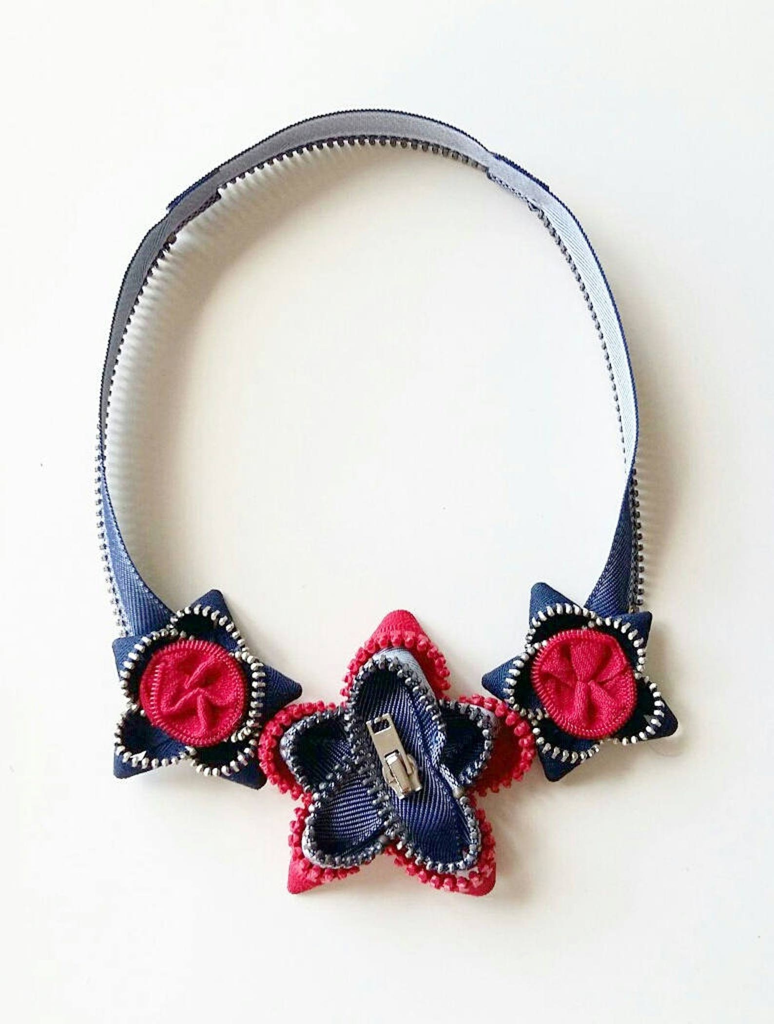 Zipper Necklace Zipper Jewelry Handmade Jewelry Handmade Etsy