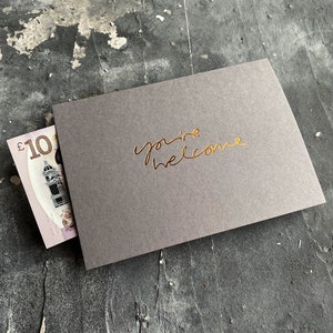 You&#39;re Welcome - Cash Card - Money Wallet