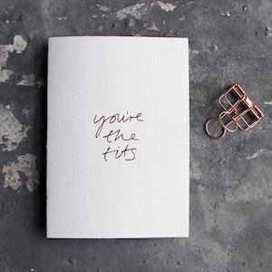 Carte Vous êtes les seins - félicitations, bravo, Saint-Valentin, amitié, amour, je pense à vous, anniversaire, petit ami, petite amie