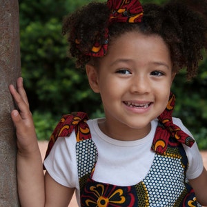 African Print Easter Hairbows For Girl Toddlers Etsy