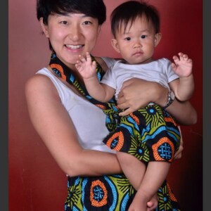 Tenue De Maman Et Moi Vetements Dafrique Jupe Afrique Etsy