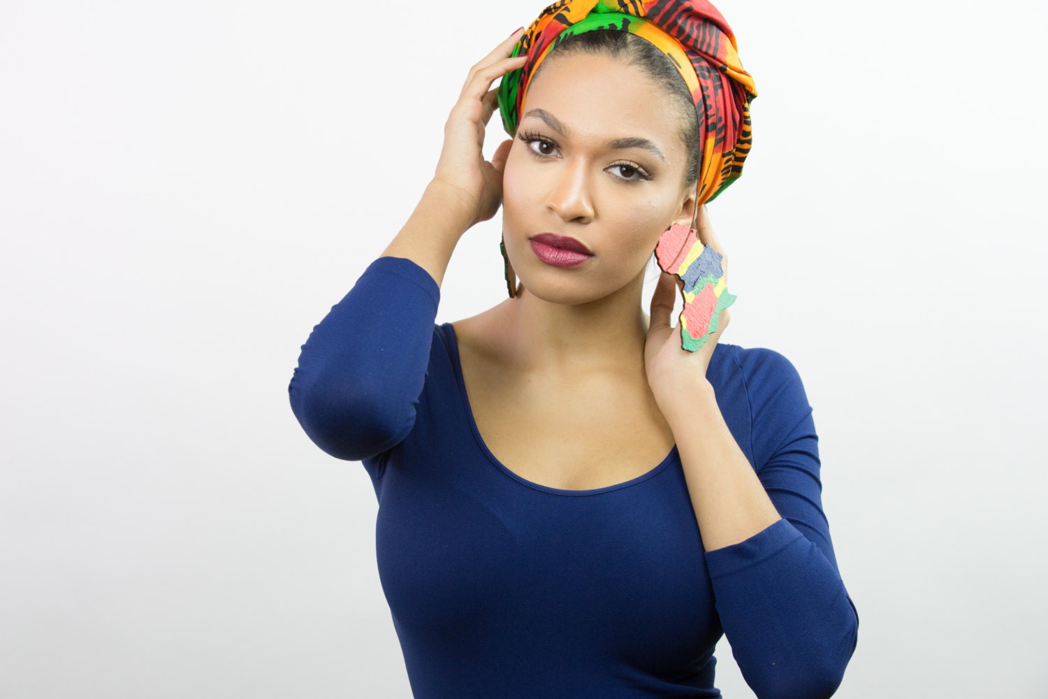 African Clothing Baby Headwrap Head Wrap African Head Etsy