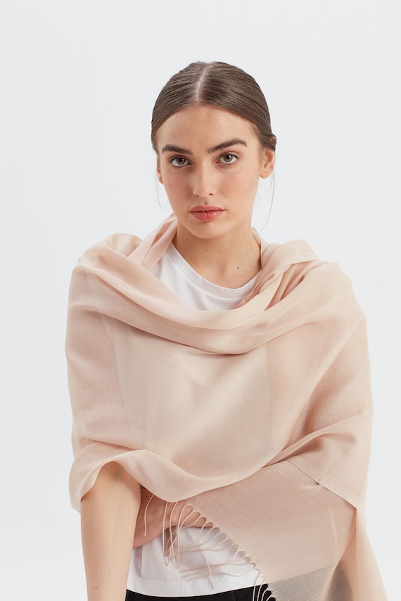 ivory pashmina shawl