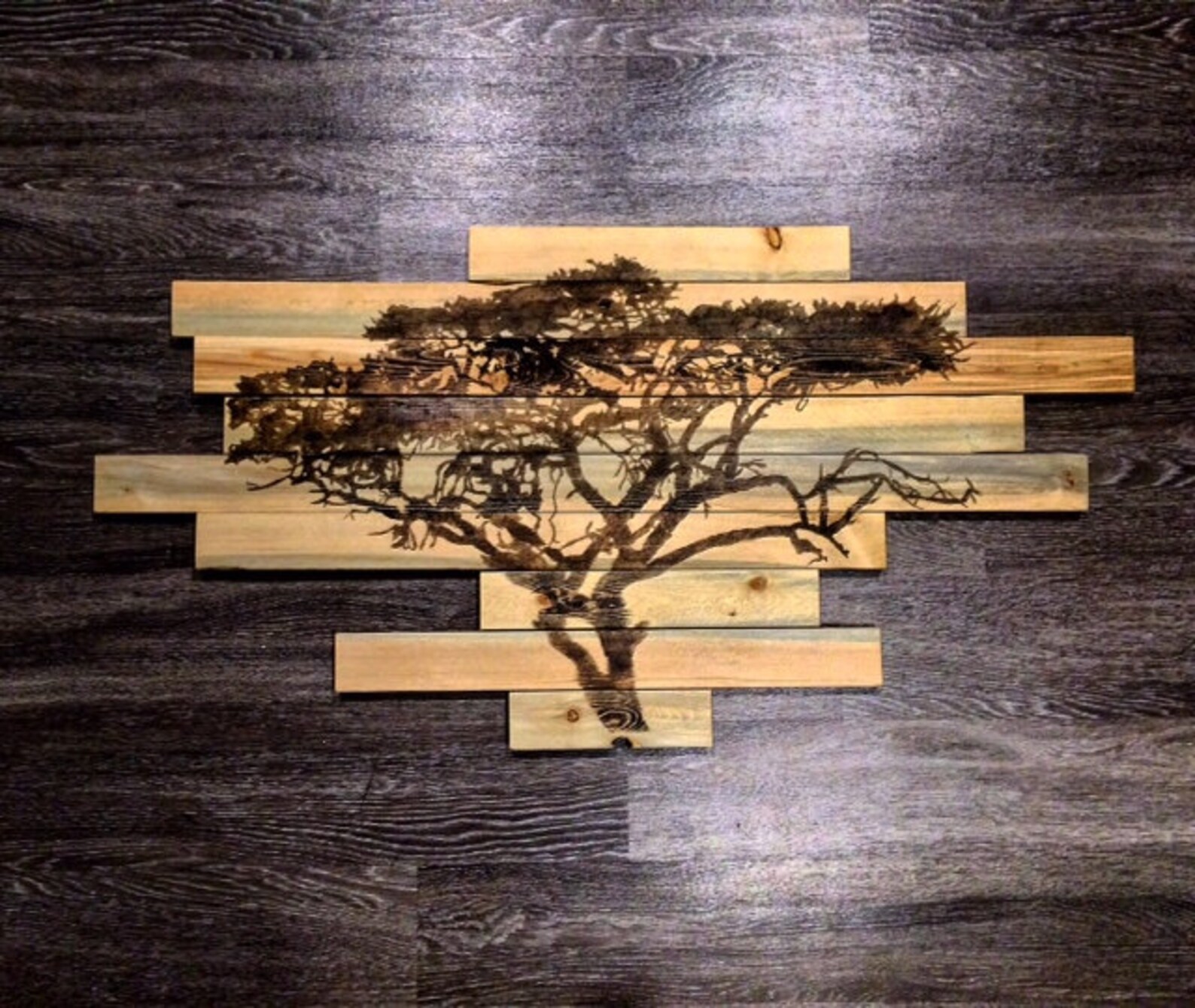 Acacia Tree Wall Art Tree Art African Art African Tree Etsy