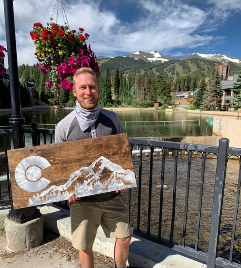 Stunning Colorado Wall Art Colorado Wall Decor Metal Wall Etsy