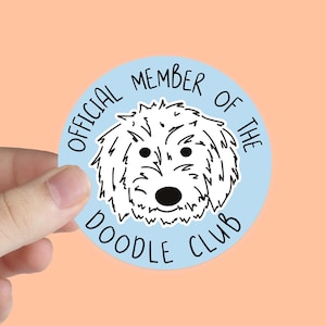 Goldendoodle Sticker