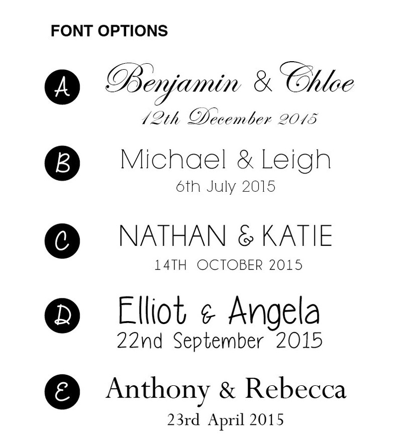 A3 WEDDING Guest Book Wreath HEART 2 Ink Pads . Fingerprint Guest Book