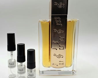 Fragancia Angham Lattafa (2 ml, 3 ml, 5 ml) en formato de viaje